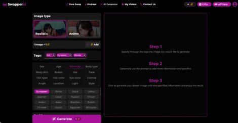 swapperai nsfw image generator
