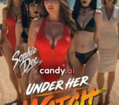 candy shorts under her watch