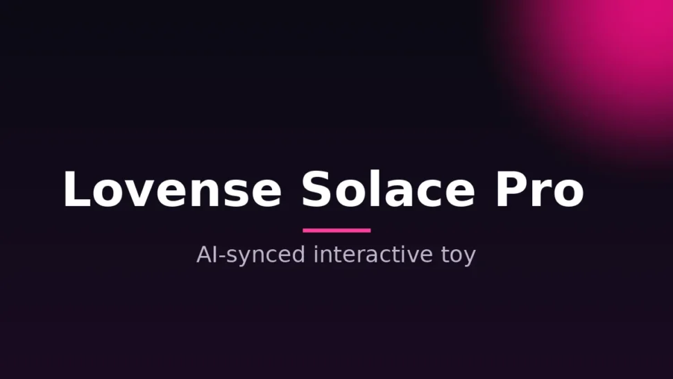 Lovense Solace Pro