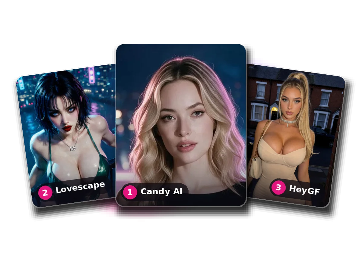 Top 3: Candy AI, Lovescape, HeyGF