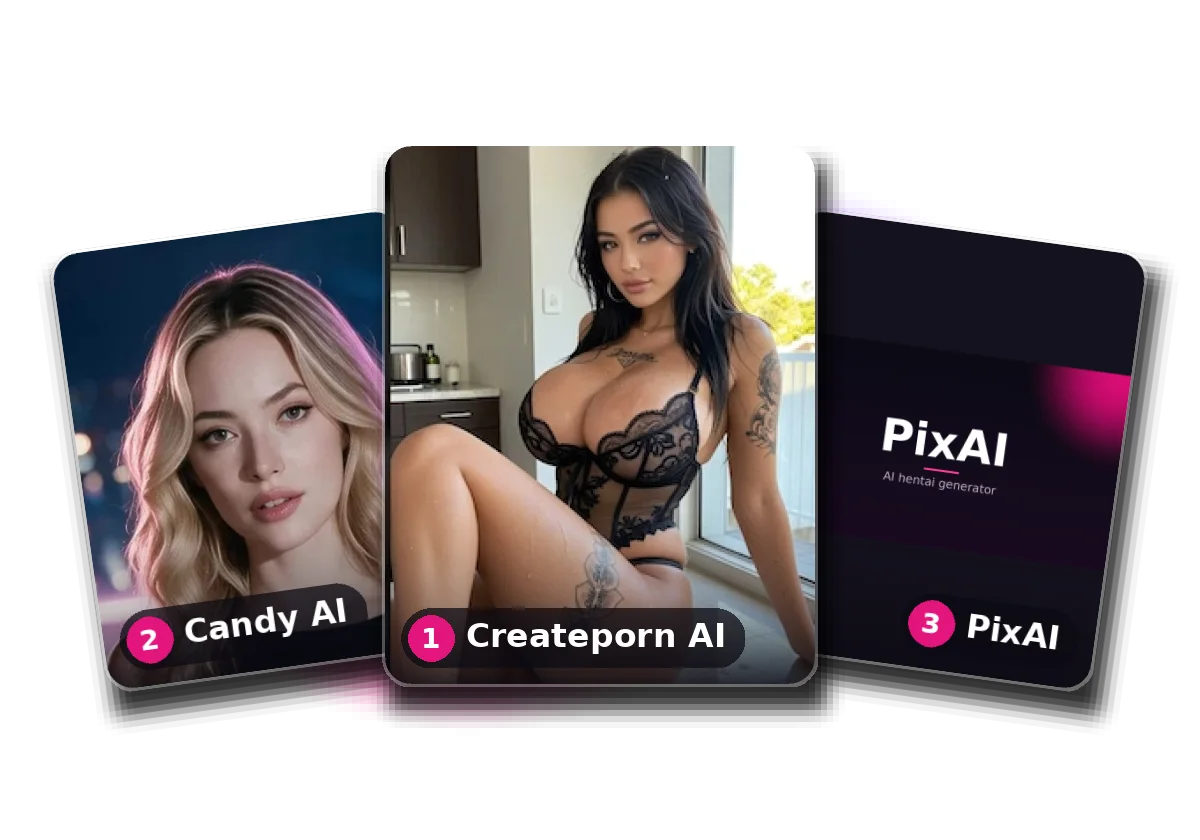 Top 3: Createporn, Candy AI, PixAI