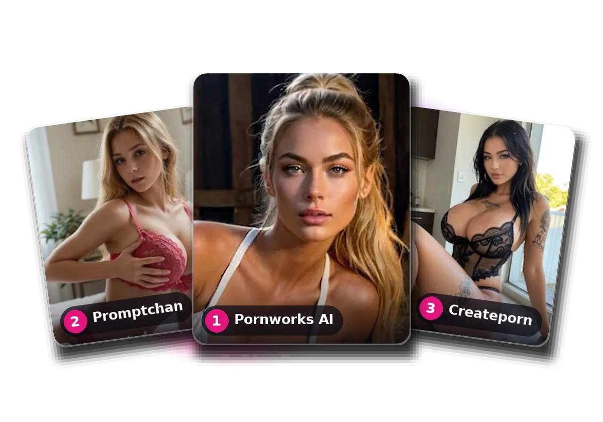 Top 3: Pornworks AI, Promptchan, Createporn